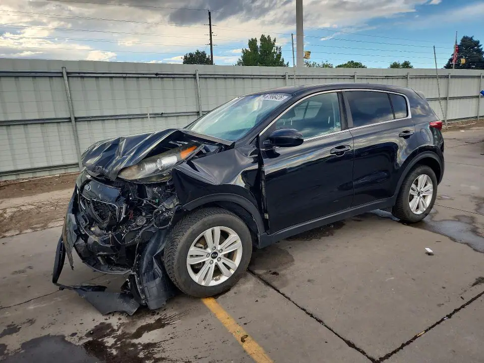 KNDPMCAC5J7403087 Kia Sportage 2018 — повреждение Передняя часть, фото до ремонта
