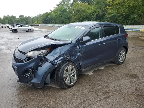 KNDPMCAC9J7396337 — 2018 Kia Sportage, Передняя часть (Front End), фото до ремонта
