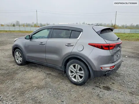 2018 Kia Sportage Lx VIN KNDPM3AC8J7308684 фото 2