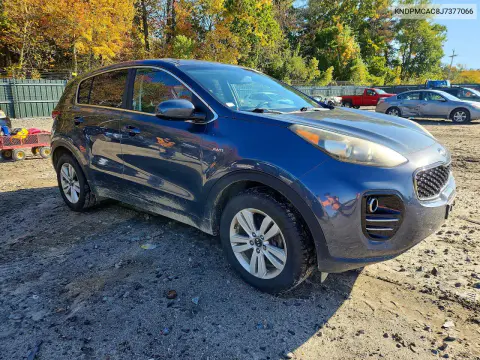 2018 Kia Sportage Lx VIN KNDPMCAC8J7377066 фото 4