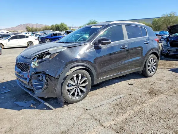 KNDPN3AC1J7353589 — 2018 Kia Sportage, Передняя часть (Front End), фото до ремонта