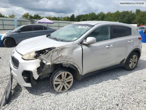 KNDPM3ACXJ7473295 — 2018 Kia Sportage, Передняя часть, фото до ремонта