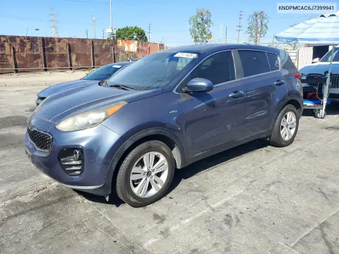 2018 Kia Sportage Lx VIN KNDPMCAC6J7399941 фото 1