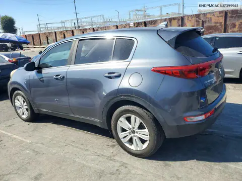 2018 Kia Sportage Lx VIN KNDPMCAC6J7399941 фото 2