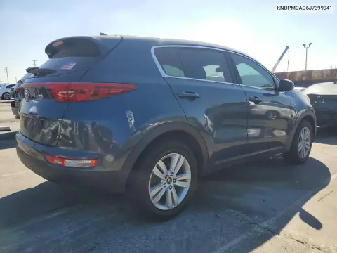 2018 Kia Sportage Lx VIN KNDPMCAC6J7399941 фото 3