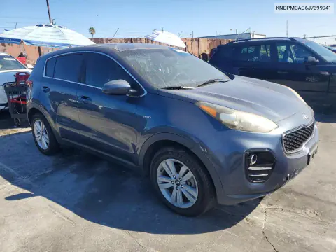 2018 Kia Sportage Lx VIN KNDPMCAC6J7399941 фото 4