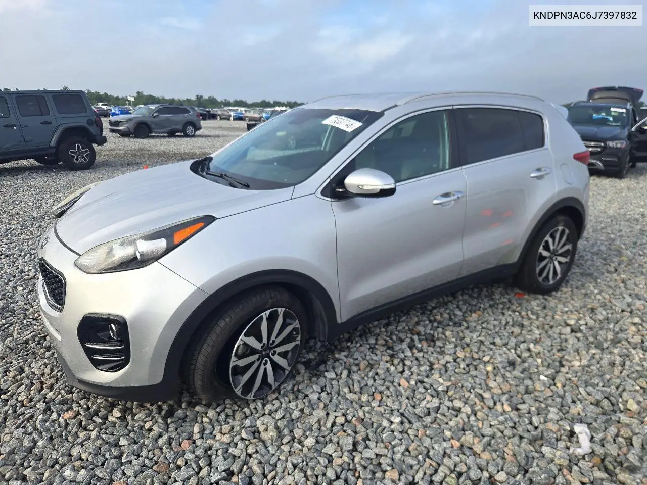 2018 Kia Sportage Ex VIN KNDPN3AC6J7397832 фото 1