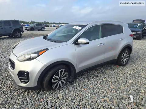 2018 Kia Sportage Ex VIN KNDPN3AC6J7397832 фото 1