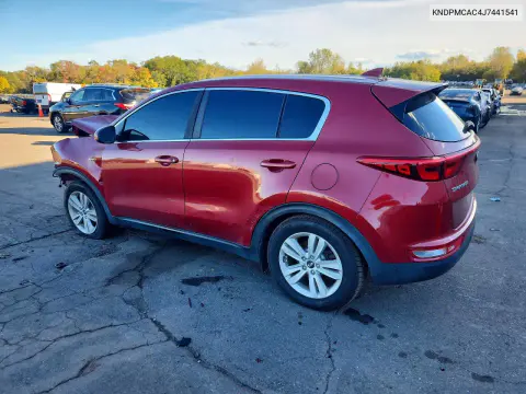 2018 Kia Sportage Lx VIN KNDPMCAC4J7441541 фото 2