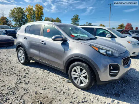 2018 Kia Sportage Lx VIN KNDPMCAC2J7403516 фото 4