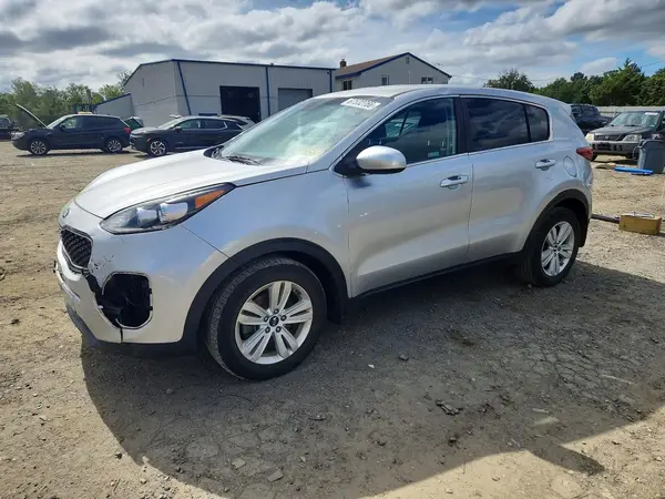 KNDPM3AC9K7559294 — 2019 Kia Sportage, Передняя часть (Front End), фото до ремонта