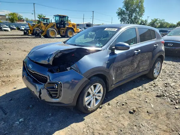KNDPMCAC3K7591318 — 2019 Kia Sportage, Передняя часть (Front End), фото до ремонта