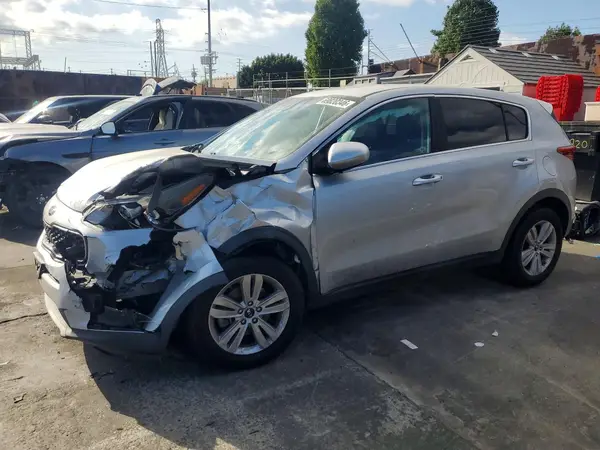 KNDPM3AC3K7509197 — 2019 Kia Sportage, Передняя часть (Front End), фото до ремонта