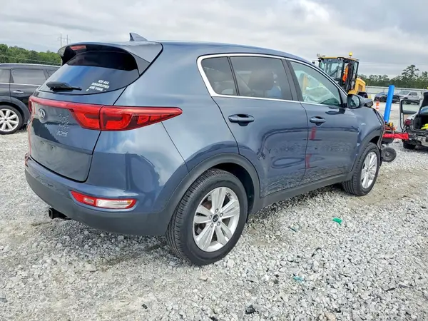 KNDPMCAC3K7622843 — 2019 Kia Sportage, фото 3 с аукциона Copart, Передняя часть
