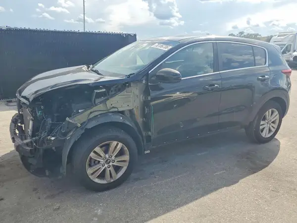 KNDPM3AC9K7565029 — 2019 Kia Sportage, Передняя часть (Front End), фото до ремонта