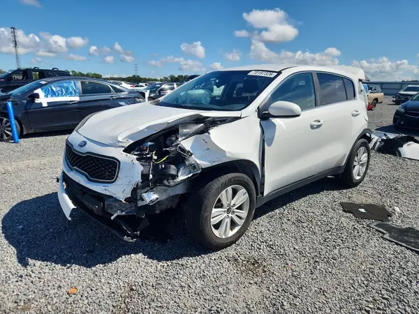KNDPM3AC8K7558167 — 2019 Kia Sportage, Передняя часть (Front End), фото до ремонта