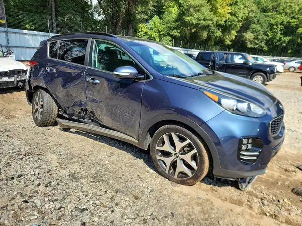 KNDPR3A62K7593993 — 2019 Kia Sportage, фото 4 с аукциона Copart, Боковая часть