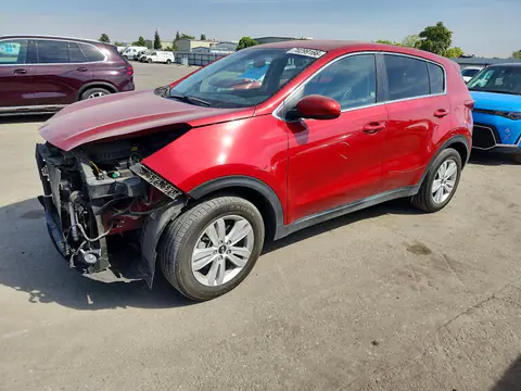KNDPM3AC5K7526678 — 2019 Kia Sportage, Передняя часть (Front End), фото до ремонта