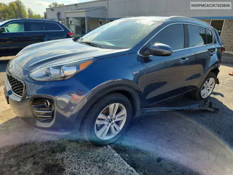 KNDPMCAC2K7623806 — 2019 Kia Sportage, Задняя часть, фото до ремонта