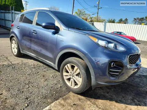 KNDPMCAC2K7623806 — 2019 Kia Sportage, фото 4 с аукциона Copart, Задняя часть