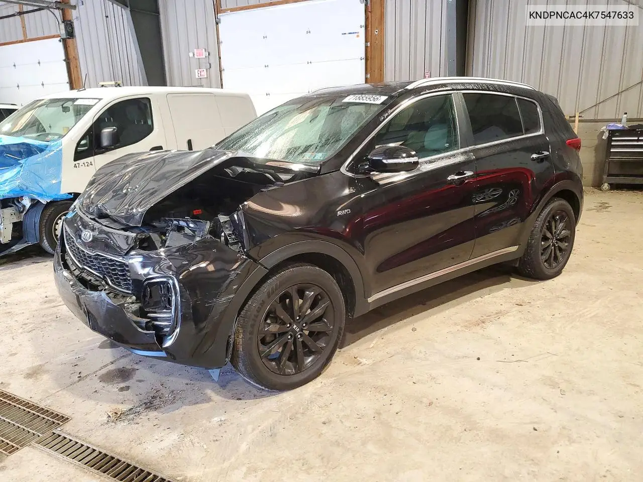 2019 Kia Sportage Ex VIN KNDPNCAC4K7547633 фото 1