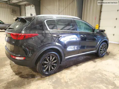 2019 Kia Sportage Ex VIN KNDPNCAC4K7547633 фото 3