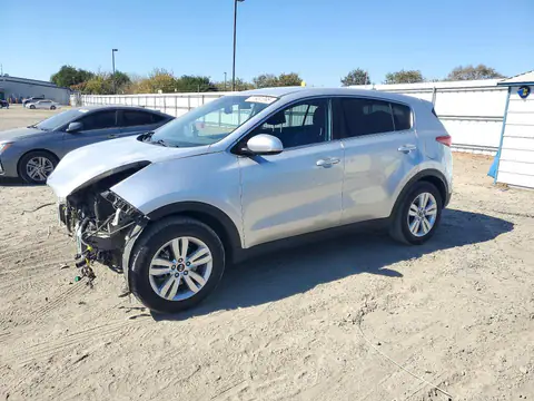 KNDPM3AC7K7526827 — 2019 Kia Sportage, Передняя часть (Front End), фото до ремонта