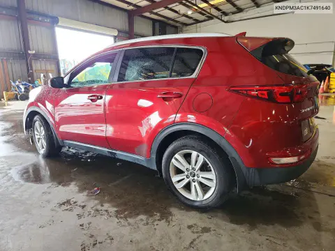 2019 Kia Sportage Lx VIN KNDPM3AC1K7491640 фото 2