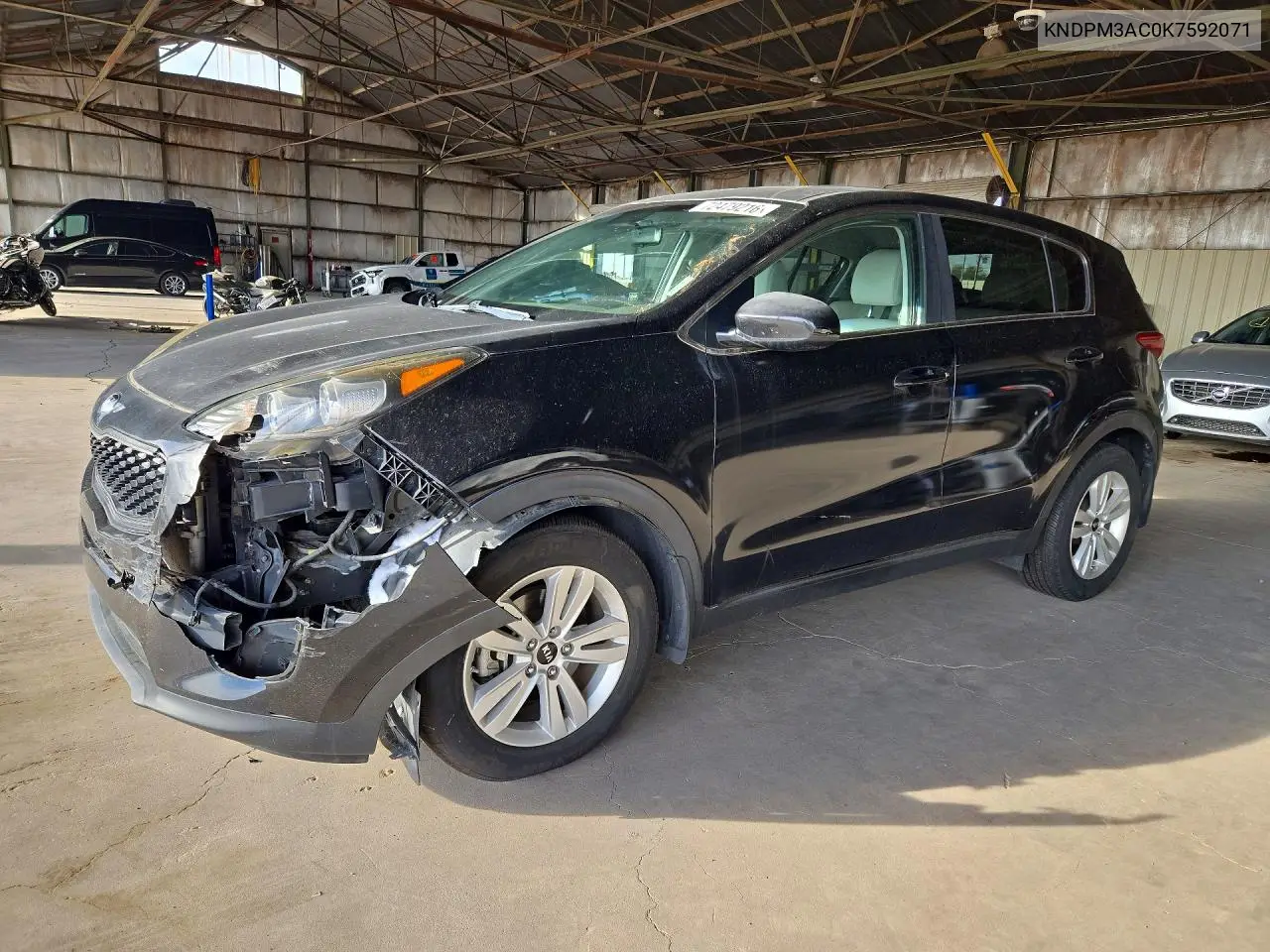 2019 Kia Sportage Lx VIN KNDPM3AC0K7592071 фото 1