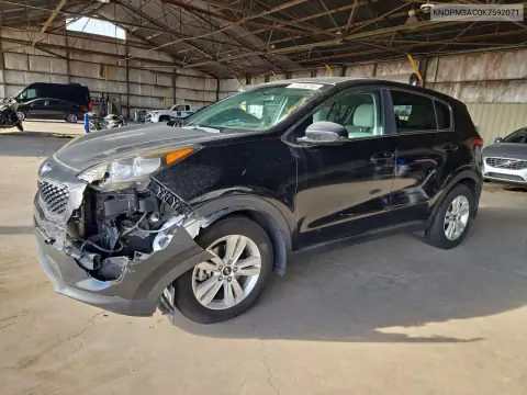 2019 Kia Sportage Lx VIN KNDPM3AC0K7592071 фото 1