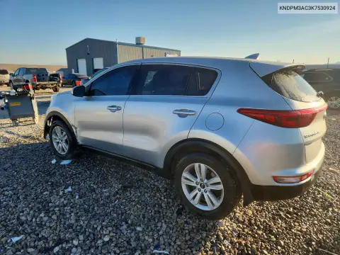 2019 Kia Sportage Lx VIN KNDPM3AC3K7530924 фото 2
