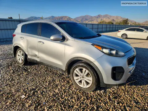 2019 Kia Sportage Lx VIN KNDPM3AC3K7530924 фото 4
