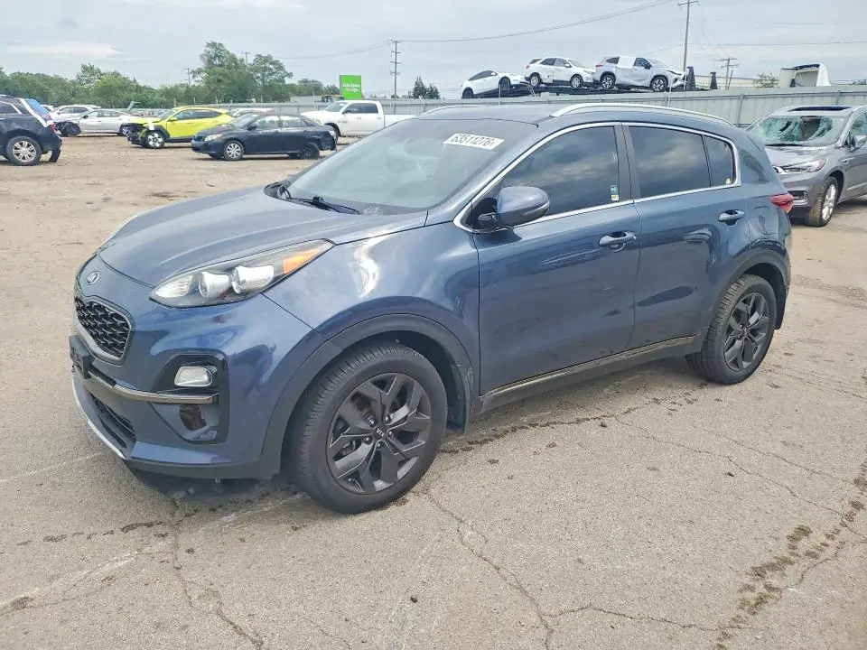 KNDP63AC8L7634787 Kia Sportage 2020 — повреждение Вандализм, фото до ремонта