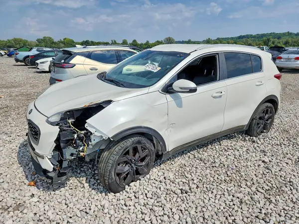 KNDP6CAC4L7799266 — 2020 Kia Sportage, Передняя часть (Front End), фото до ремонта