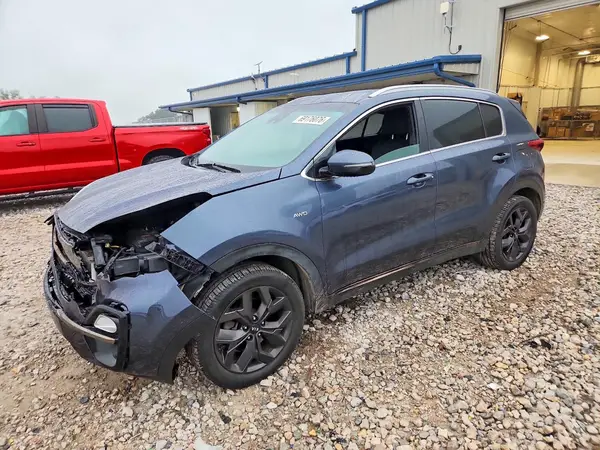 KNDP6CAC9L7707715 — 2020 Kia Sportage, Передняя часть (Front End), фото до ремонта