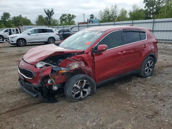 KNDPM3AC0L7799495 — 2020 Kia Sportage, Передняя часть (Front End), фото до ремонта
