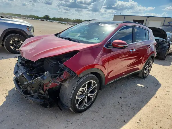 KNDPR3A69L7677603 — 2020 Kia Sportage, Передняя часть (Front End), фото до ремонта