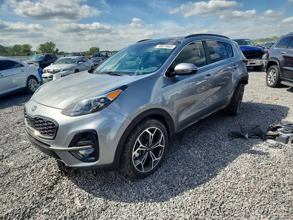KNDPRCA60L7771112 — 2020 Kia Sportage, Задняя часть (Rear End), фото до ремонта