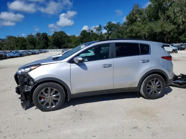 KNDP63AC8L7652948 — 2020 Kia Sportage, Передняя часть (Front End), фото до ремонта