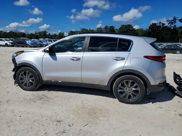 KNDP63AC8L7652948 — 2020 Kia Sportage, фото 2 с аукциона Copart, Передняя часть