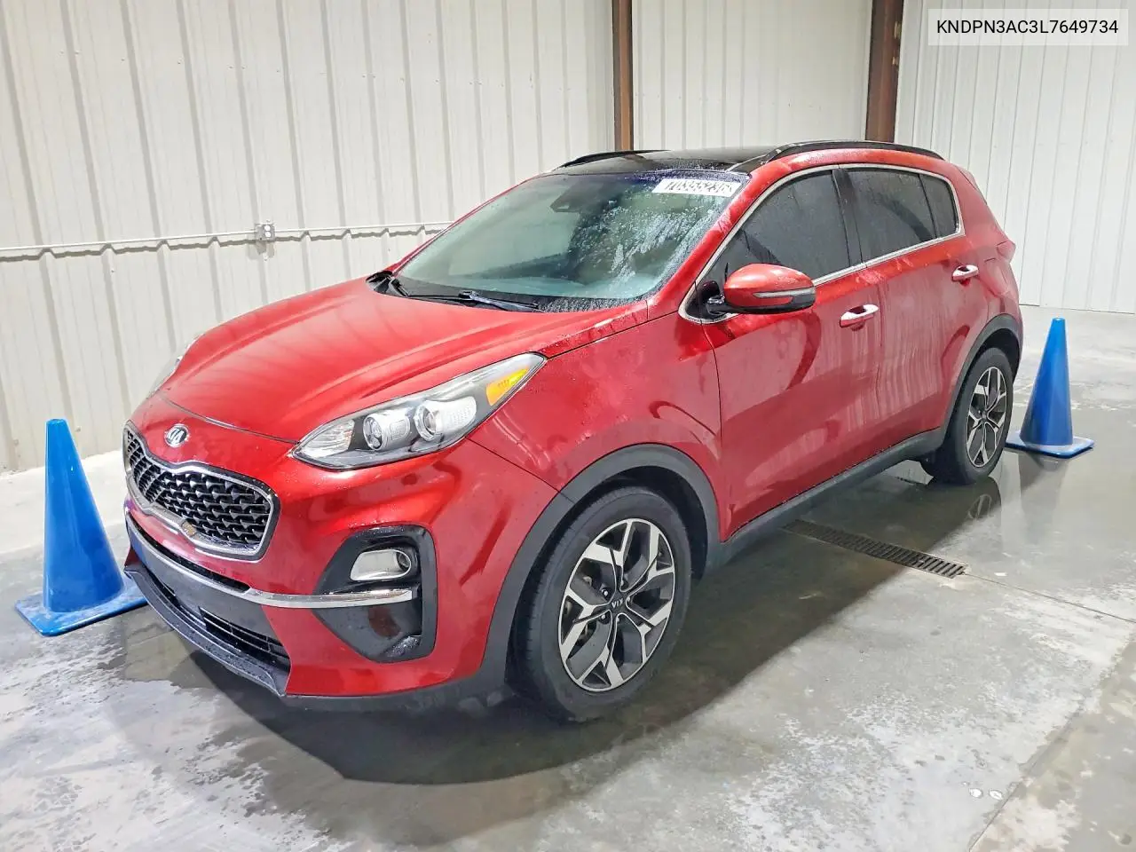 2020 Kia Sportage Ex VIN KNDPN3AC3L7649734 фото 1