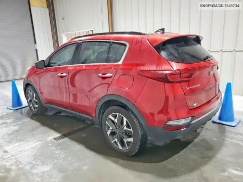 2020 Kia Sportage Ex VIN KNDPN3AC3L7649734 фото 2