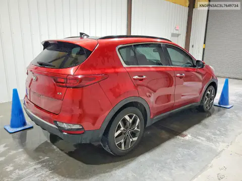 2020 Kia Sportage Ex VIN KNDPN3AC3L7649734 фото 3