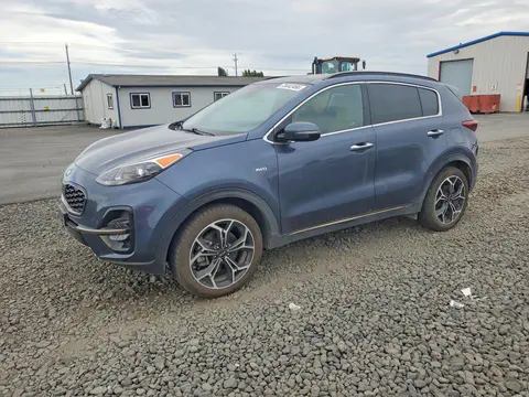 KNDPRCA60L7838758 — 2020 Kia Sportage, Задняя часть (Rear End), фото до ремонта