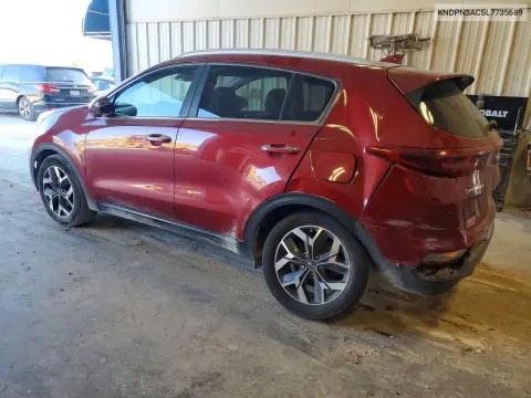2020 Kia Sportage E VIN KNDPN3AC5L7735689 фото 2