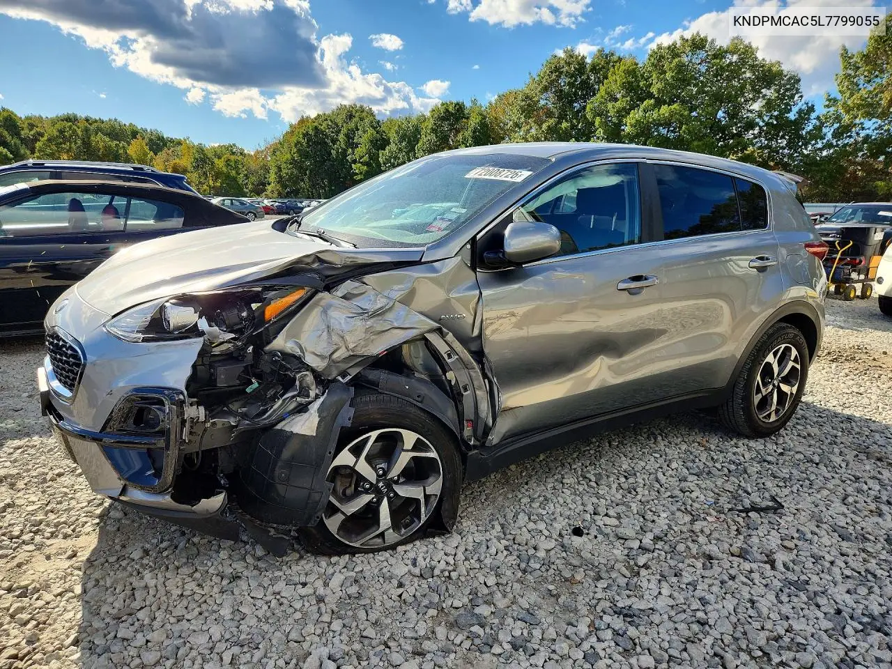 2020 Kia Sportage Lx VIN KNDPMCAC5L7799055 фото 1