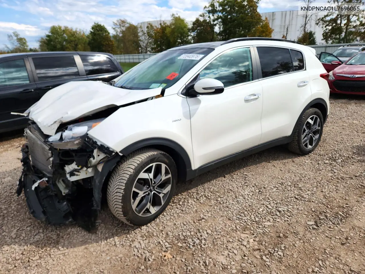 2020 Kia Sportage Ex VIN KNDPNCAC1L7696065 фото 1