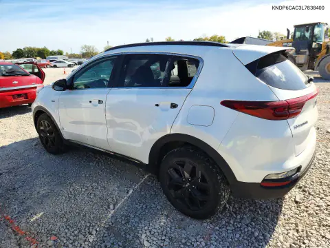 2020 Kia Sportage S VIN KNDP6CAC3L7838400 фото 2
