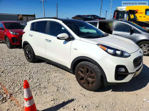 2020 Kia Sportage S VIN KNDP6CAC3L7838400 фото 4