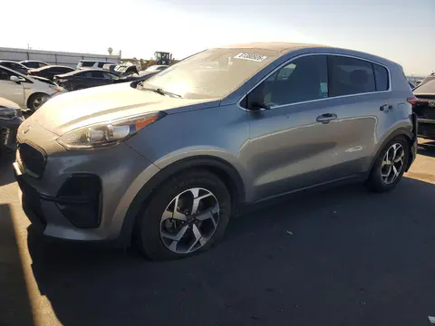 KNDPM3ACXM7862412 — 2021 Kia Sportage, Задняя часть (Rear End), фото до ремонта